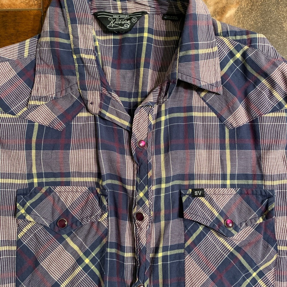 Pearl snap shirt